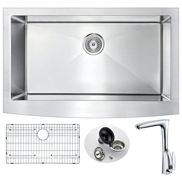 ANZZI ELYSIAN Series KAZ3620-034 Kitchen Sink Kitchen Sink ANZZI